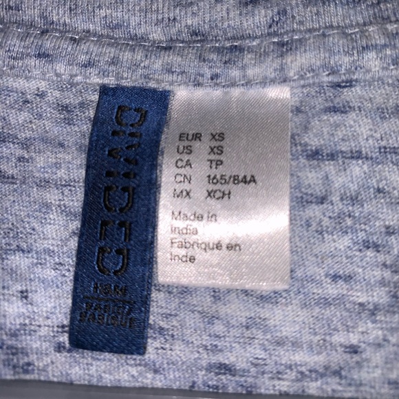 Stylish blue t-shirt - Picture 3 of 4